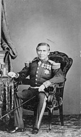 Se firma el Tratado Mon-Almonte en parís por Juan Nepomuceno Almonte