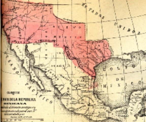 México pierde más de la mitad de su territorio