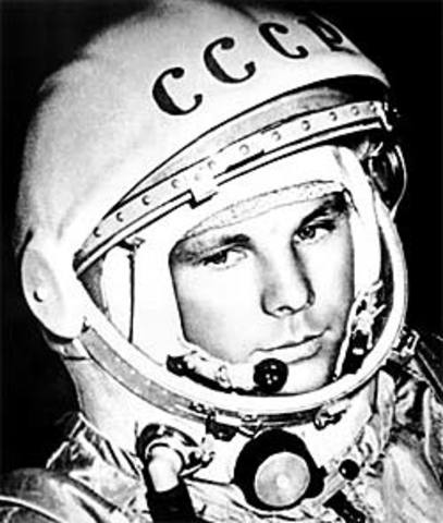 Første menneske i verdensrommet