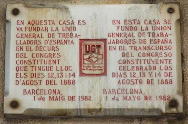 Fundació de la UGT