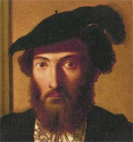 Амеріго Веспуччі (Італія) довів, що відкриті Колумбом землі –            новий материк, який було названо на його честь Америкою