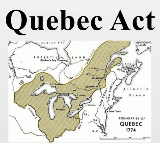 Quebec Act of 1774