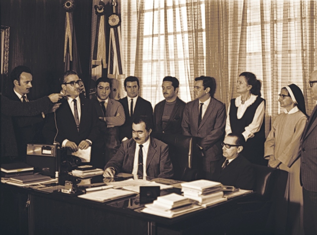 TV EDUCATIVA Assinatura de convênio entre a TV Educativa da UFSM e TV Imembuí