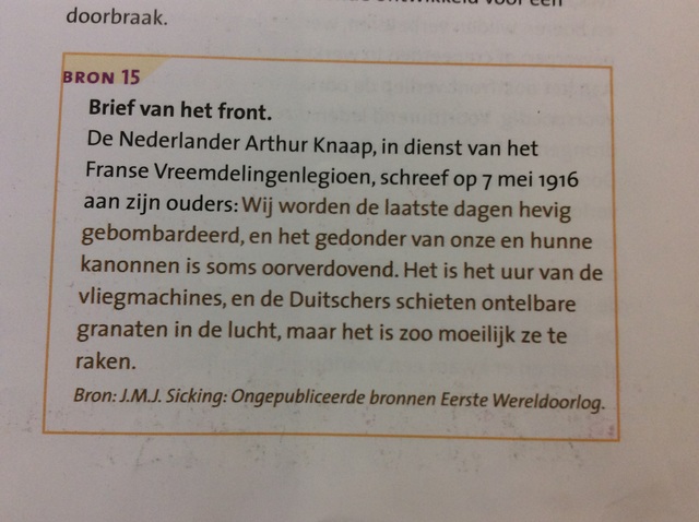 Brief van het Front
