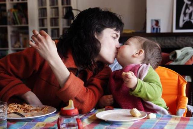 Espi does his first kiss (with tongue)