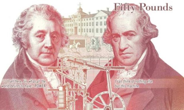 James Watt y Mathew Bolton