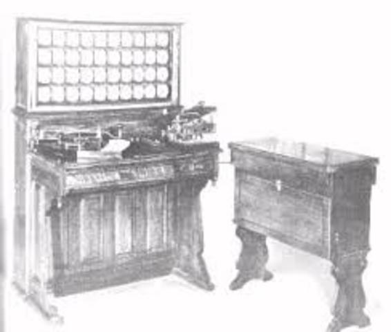 Máquina de Cartões perfurados de Hollerith