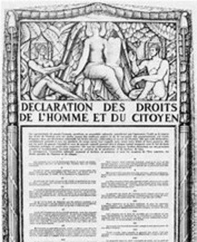 "Gizakiaren eta hiritarren eskubideen adierazpena" egiten dute, AEBkoa eredu hartuta