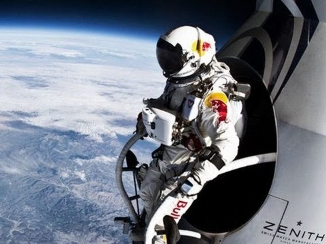 El salto de Felix Baumgartner