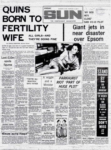 The newspaper Society founded