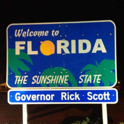 Moving from Texas to Florida.