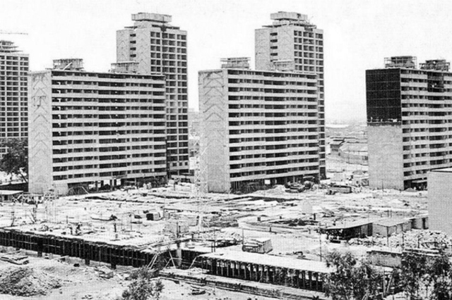 Matanza de Tlatelolco en la Plaza de las Tres Culturas.