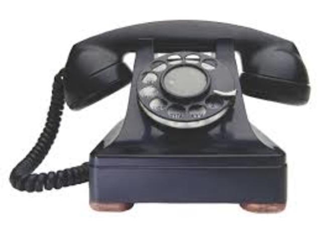 Rotary Dial Handset Telephones