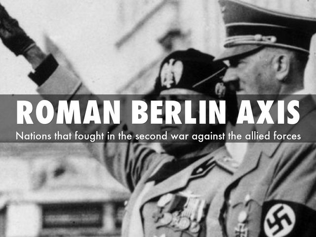 Rome-Berlin Axis