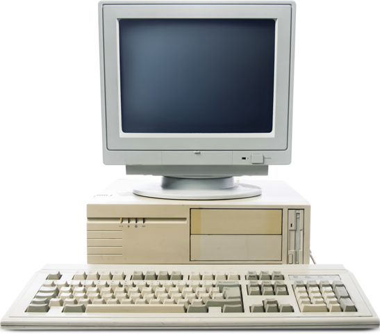 Dad Purchases Computer.