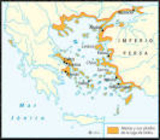 Creación de la liga de delos