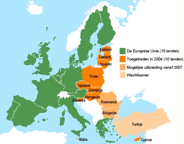 toetreding van landen tot de Eurozone