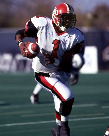 Dad really likes football