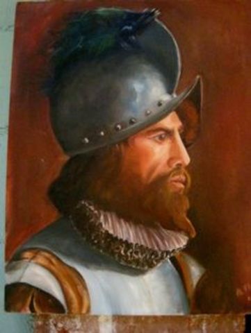 A soldier in Hernando Cortes's army caught smallpox