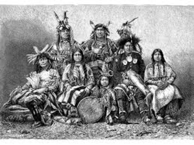 A smallpox struck native americans