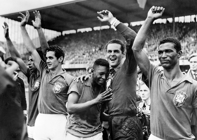 Pele's first world cup