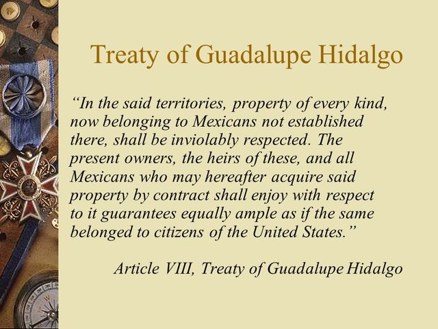 Treaty of Guadalupe Hidalgo