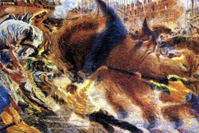Futurisme 1909-1914, Italië (Boccioni, Balla, Severini, Carra)