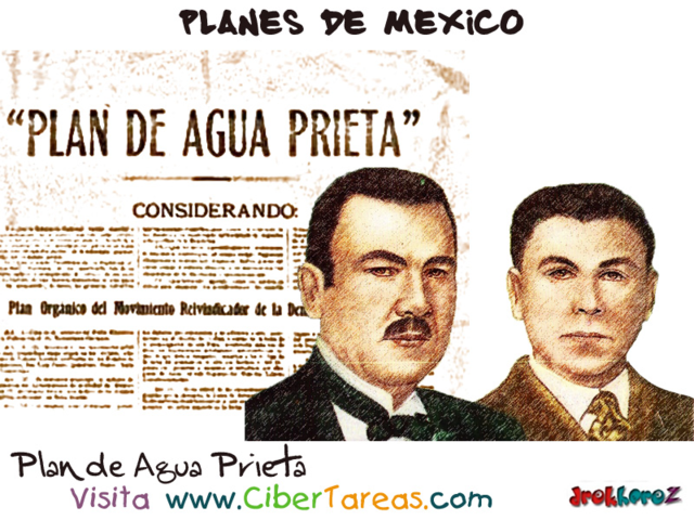 El Plan de Agua Prieta