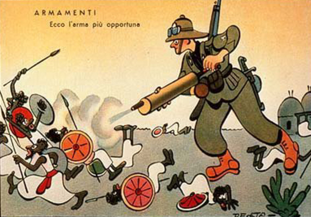 L'Italia dichiara guerra all'Etiopia