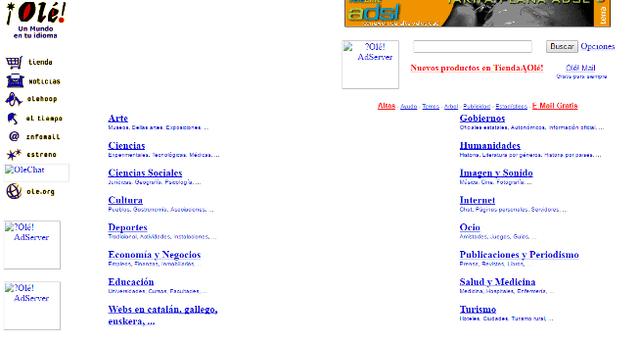 Fusión de Telefónica Interactiva con el Buscador Olé