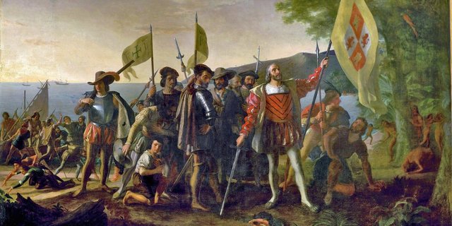 Christopher Columbus discovered the New World