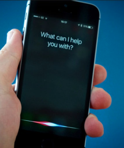 Siri on Apple iPhone