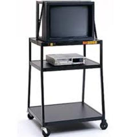First classroom with a TV