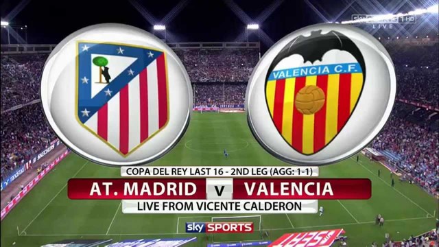 ATLÉTICO DE MADRID VS VALENCIA