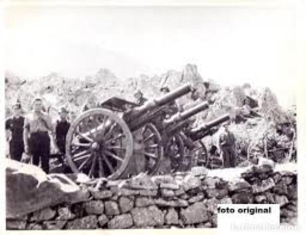 la retaguardia de franco se defiende