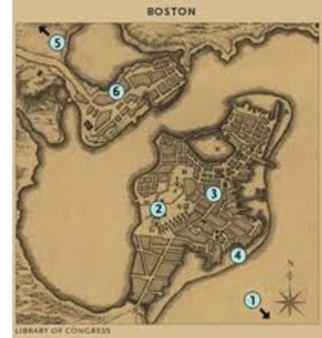 British Leave Boston