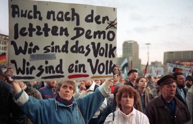 Demonstration im Leipzig