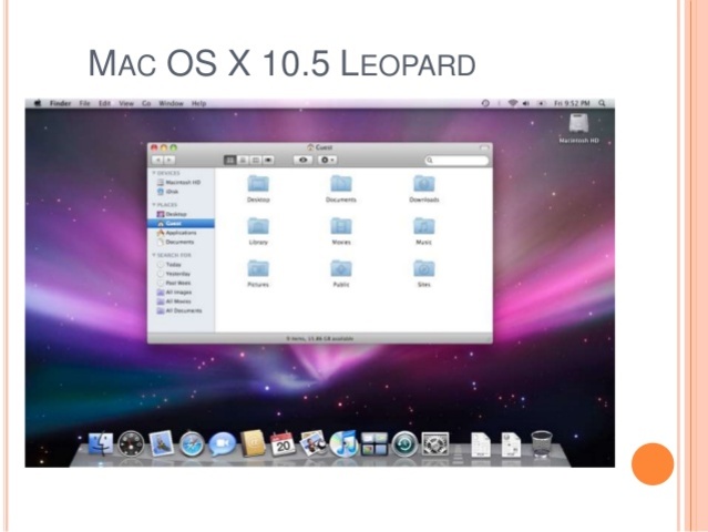Mac OS X 10.5 “Leopard”