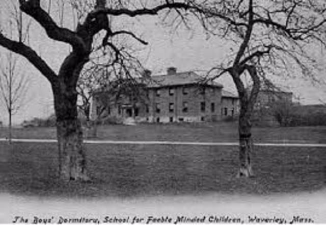 Massachusettes School for Idiotic and Feeble Minded Children