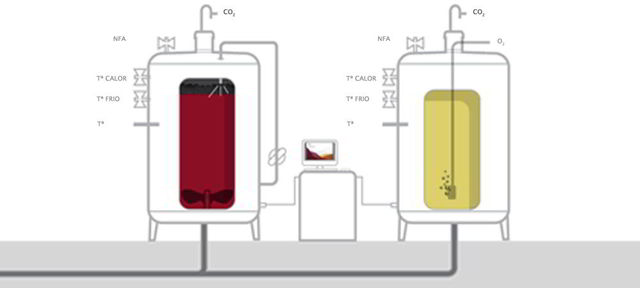 Fermentación de alcohol