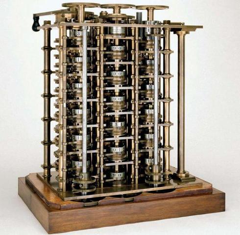 Изобретение Ч.Беббиджа "Разностная машина"