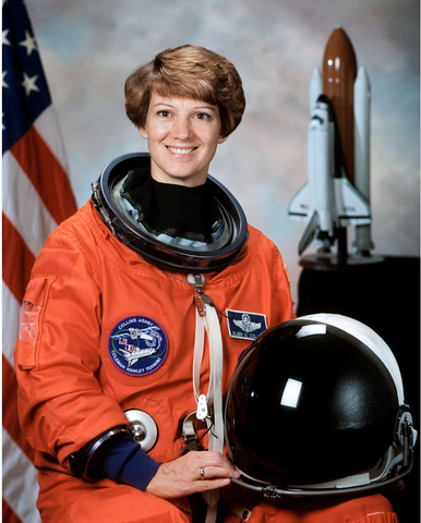 The first women to pilot the space shuttle