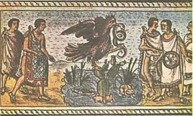 Descubrimiento de tenochtitlan