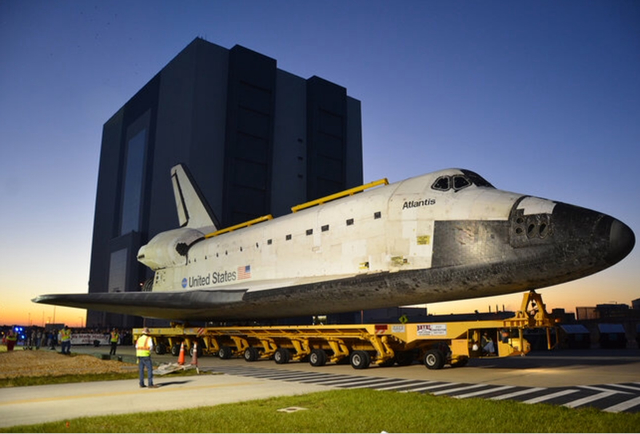 The last space shuttle launched into orbit