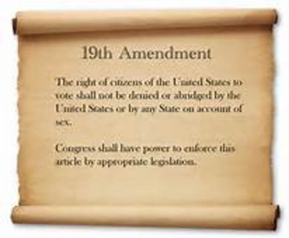 The Nineteenth Amendment