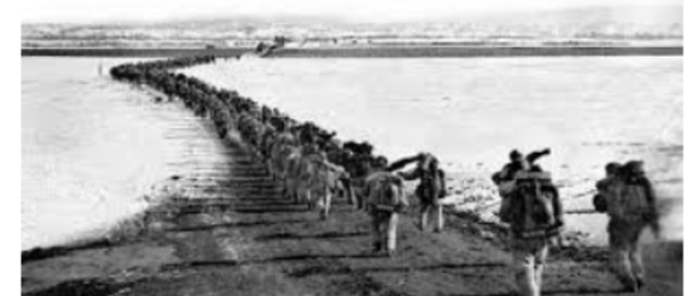 Chinese forces cross Yalu and entered Korean war