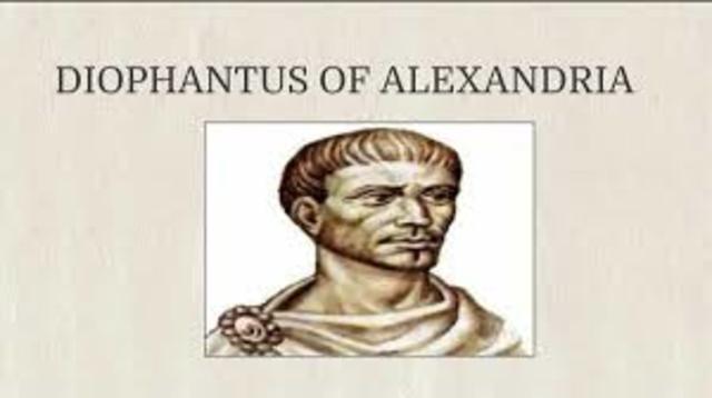 Diophantus of Alexandria
