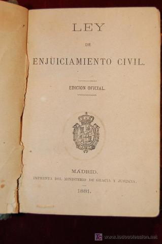 Ley de Enjuiciamiento Civil
