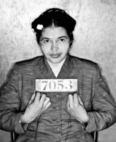 Rosa Parks Refuses to Give Up Her Seat