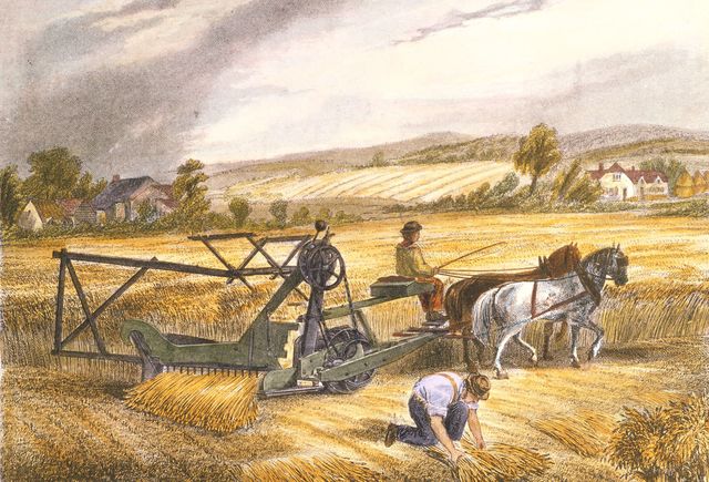 McCormick's Mechanical Harvester